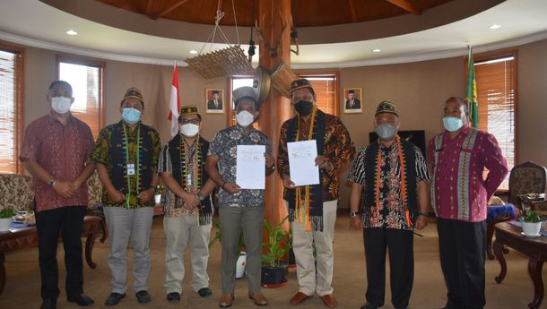 Kakanwil Ditjen Perbendaharaan Provinsi NTT dan Bupati Manggarai Tandatangani Nota Kesepahaman