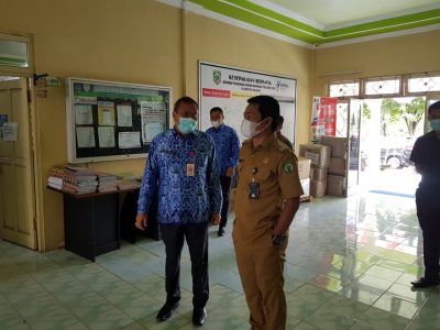 Inspeksi mendadak di Dinas Kesehatan. 