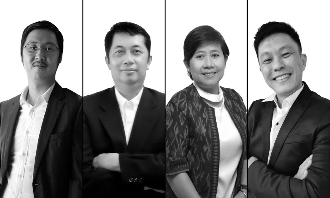 Jajaran Direktur Advotics Boris Sanjaya, Singgih Adwiarto, Fitriana Sumarno, Danny Wirawan.jpg