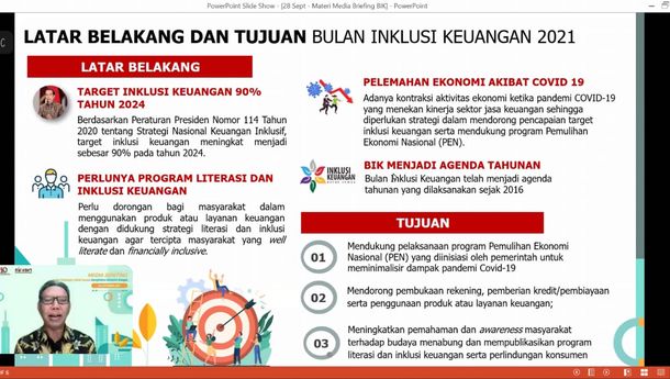 OJK: Inklusi Keuangan Berperan Penting Percepat Pemulihan Ekonomi