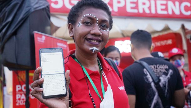 Dukung Perhelatan PON XX 2021, Telkomsel 5G Experience Perdana di Papua