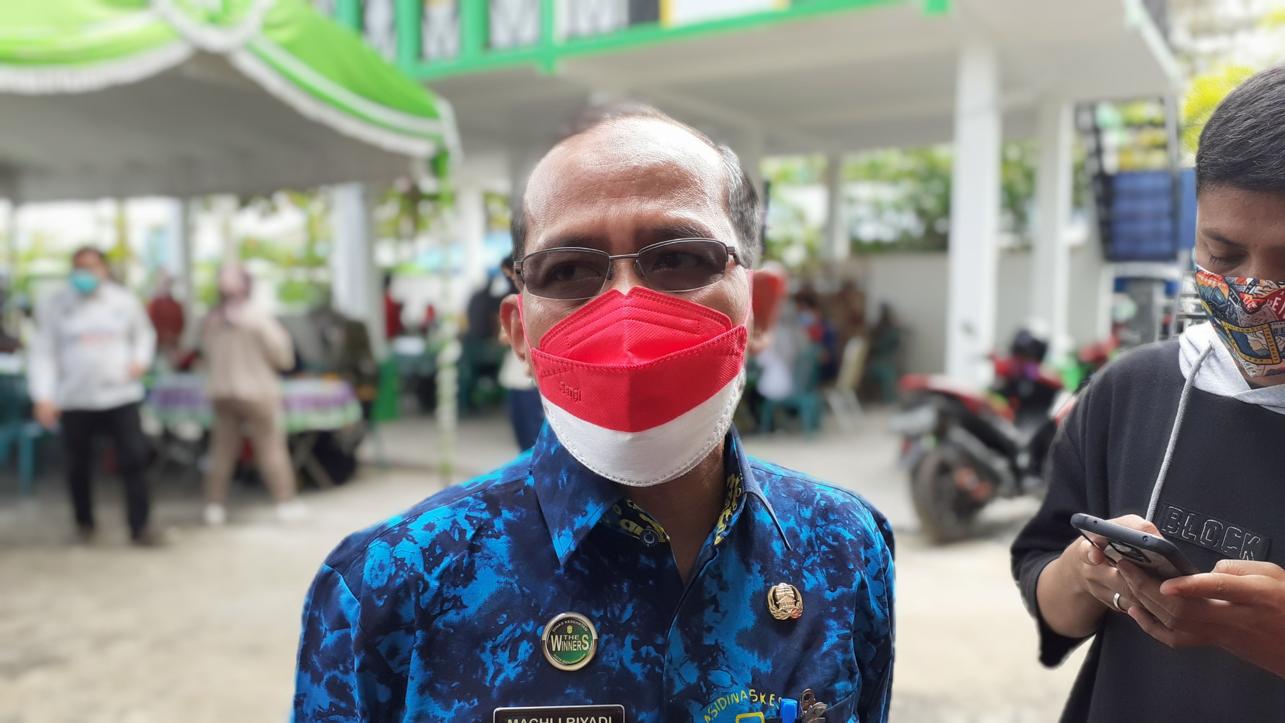 Kepala Dinas Kesehatan Banjarmasin, Machli Riyadi. 