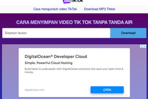 Cara Download Video TikTok pada iPhone pakai ssstik.io