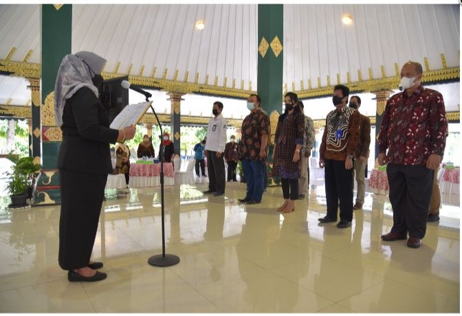 Pelantikan pengurus TJSP Sleman