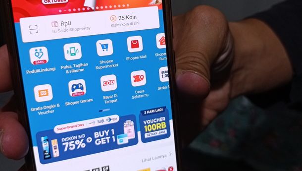 Shopee Jadi E-commerce RI Peraih Kunjungan Terbanyak