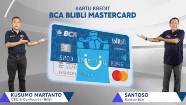 BCA dan Blibli Luncurkan Kartu Kredit BCA Blibli Mastercard