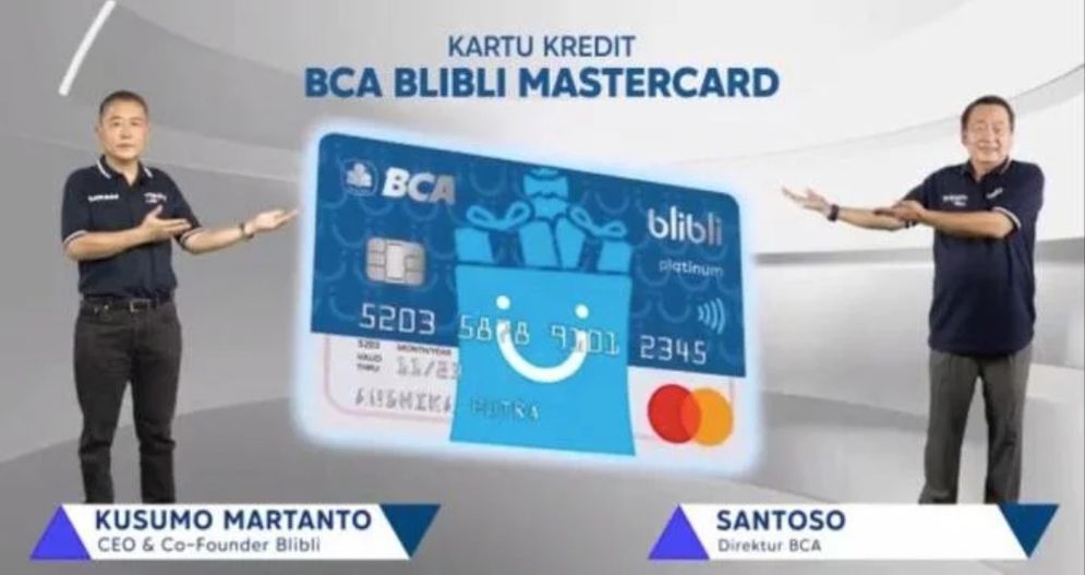 BCA dan Blibli berkolaborasi untuk meluncurkan kartu kredit BCA Blibli Mastercard. 