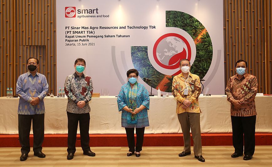 Manajemen emiten perkebunan kelapa sawit PT Sinar Mas Agro Resources and Technology Tbk (SMAR) alias SMART / Smart-tbk.com