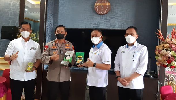 PTPN VII Perkenalkan Produk Retail Kepada Kapolda Lampung