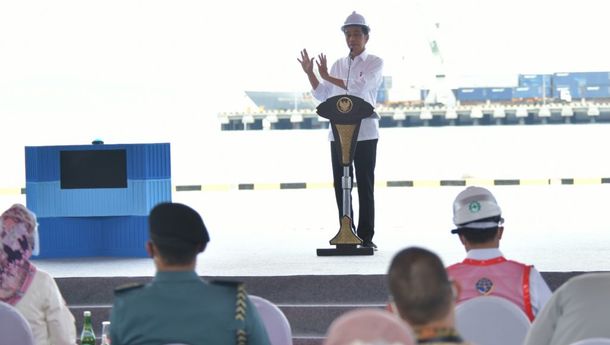 Jokowi: Pelindo akan Jadi Operator Peti Kemas Terbesar Ke-8 di Dunia