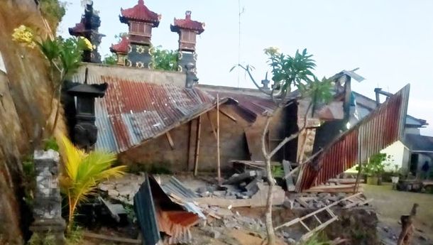 Gempa Bumi Bali: 3 Orang Meninggal, 7 Luka Berat
