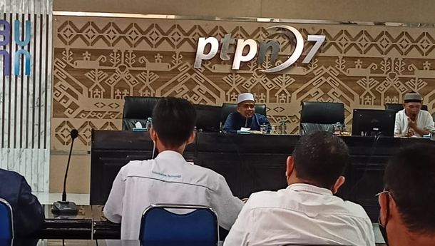 Maulid Nabi, PTPN VII Ajak Karyawan Teladani Sosok Muhammad SAW