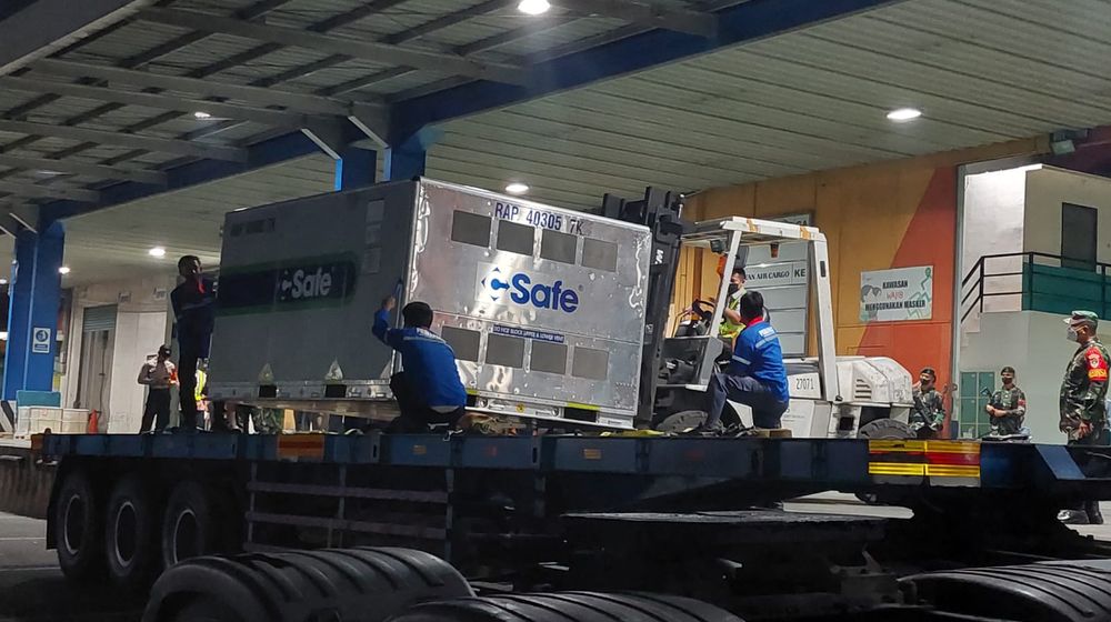 Pemerintah Indonesia kembali menerima bantuan kerja sama vaksin Astra Zeneca dari pemerintah Jepang.