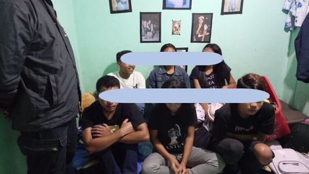 Digerebek Aparat, Ini Kondisi Belasan Remaja di Kota Ruteng Saat Berada di Kamar Kos