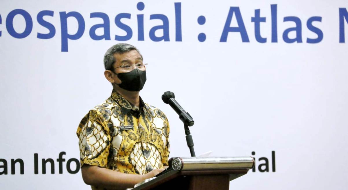 Sekretaris Daerah Kota Medan Wiriya Alrahman membuka acara bakti inovasi deseminasi informasi geospasial