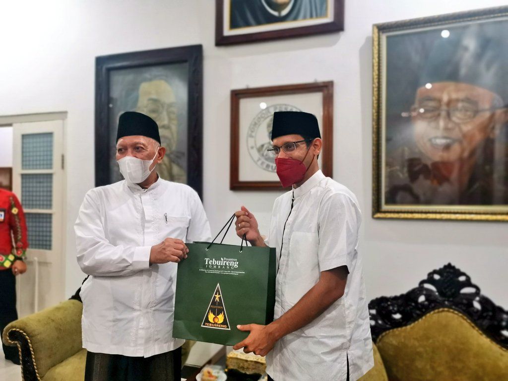 Nadiem Anwar Makariem saat ke Pondok Pesantren Tebuireng