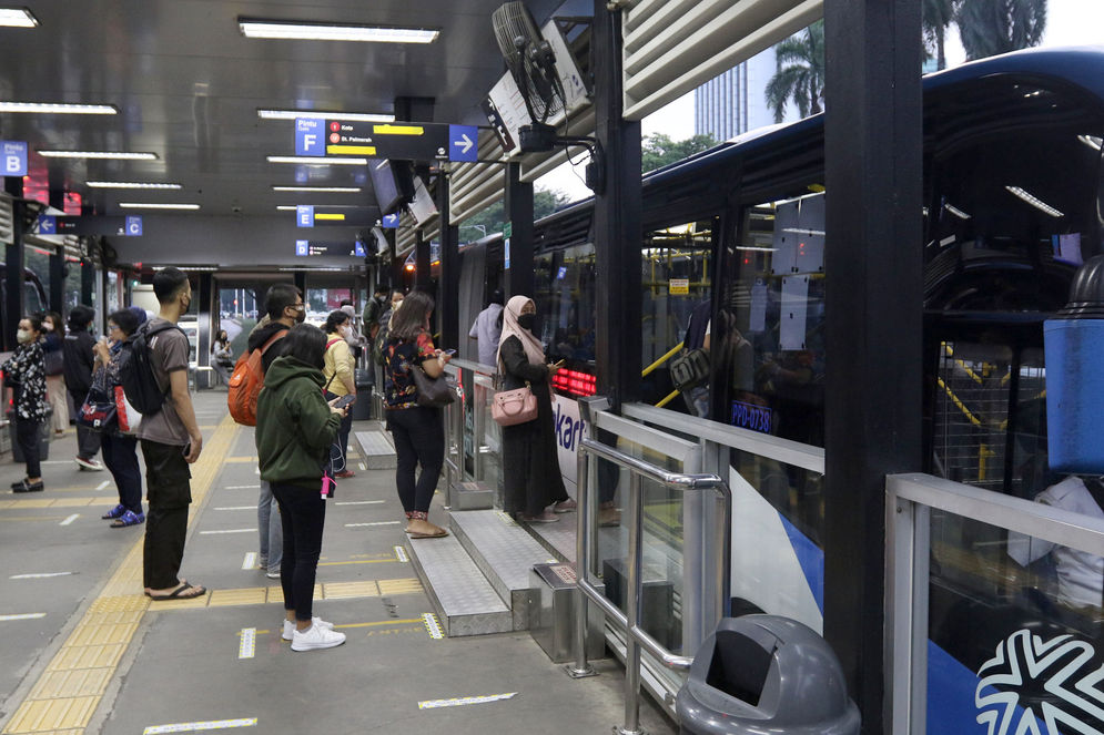 Transjakarta Tetap Beroperasi Saat Malam Nataru