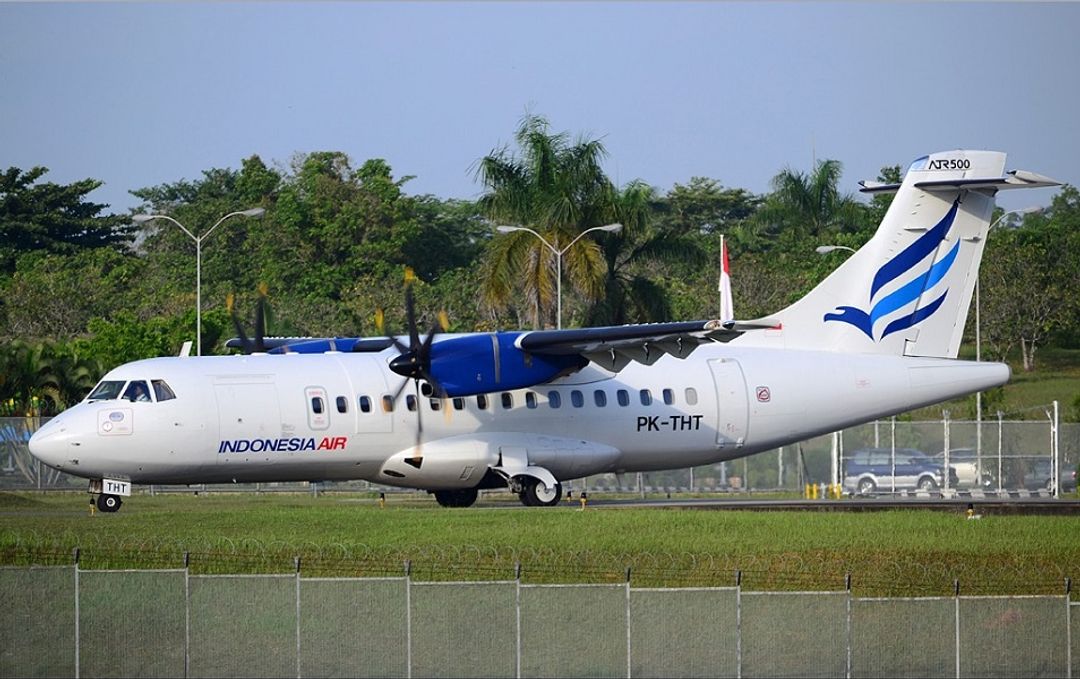 Maskapai pesawat charter Indonesia Air milik Hary Tanoesoedibjo dari Grup MNC, PT Indonesia Air Transport & Infrastructure Tbk (IATA) / Indonesia-air.com