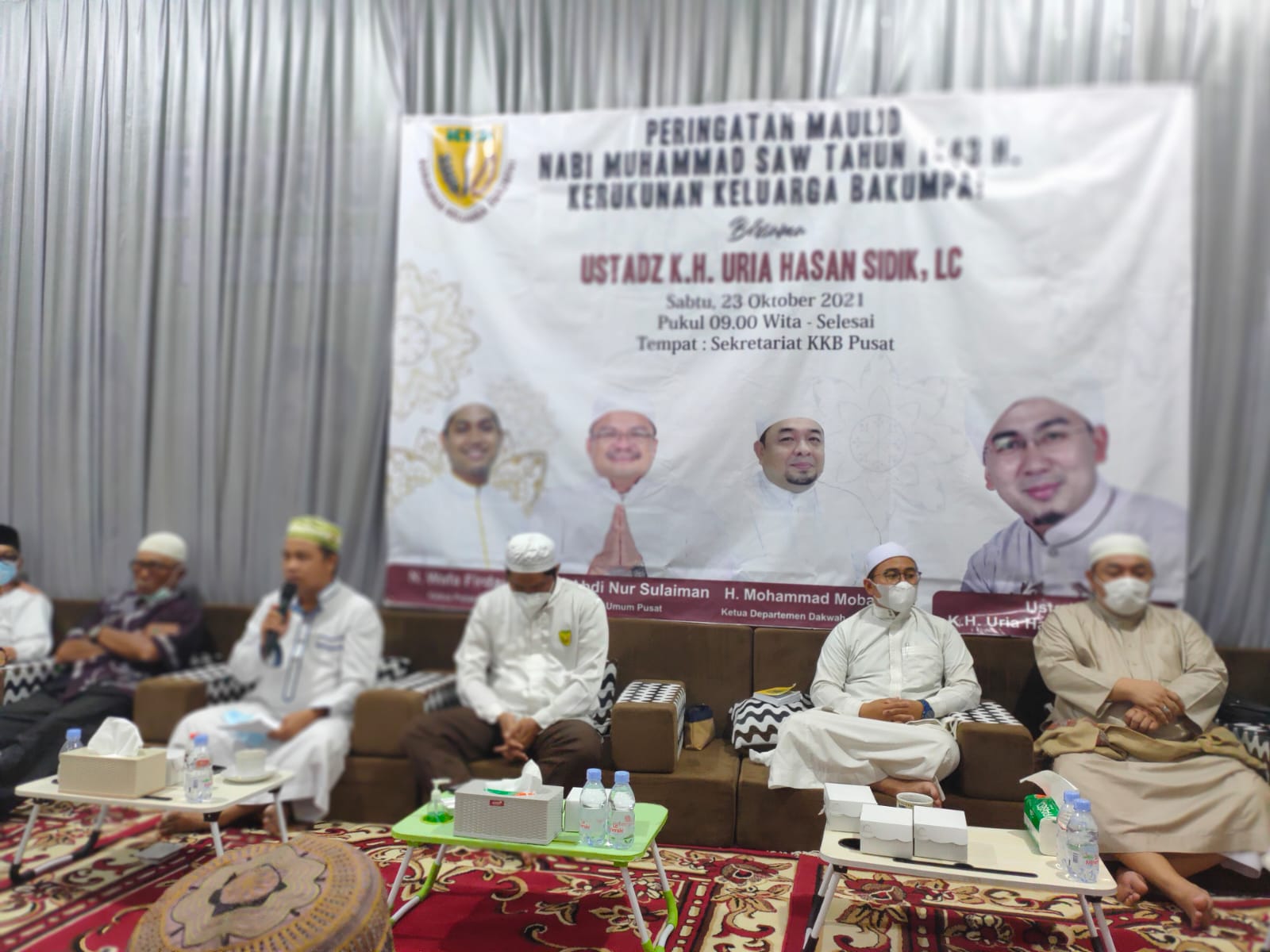 Peringatan Maulid Nabi yang dihelat pengurus Kerukunan Keluarga Bakumpai (KKB) Pusat.