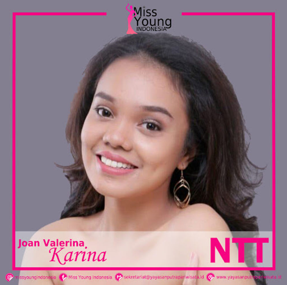 Karina, Finalis Miss Young Indonesia 2021, asal Manggarai NTT
