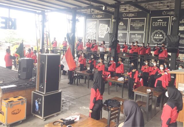 Penerimaan anggota PPI Kota Manado. (Foto:Istimewa)