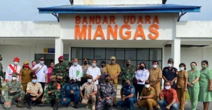 Kunjungan Menteri Kelautan dan Perikanan Ri Ke Miangas. (Foto:Istimewa)