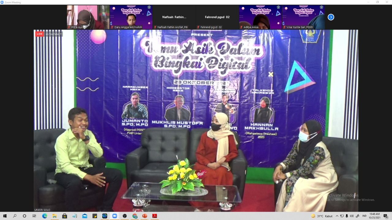 Kerabmaru FKIP Unisri : Temu Asik dalam Bingkai Digital