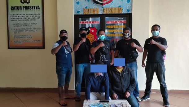 Unit Jatarnas Polres Manggarai Amankan BH, Pelaku Perjudian Dingdong di Ruteng