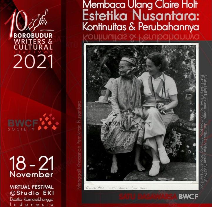 Borobudur Writers And Cultural Festival 2021 Usung Perjalanan Estetika Nusantara