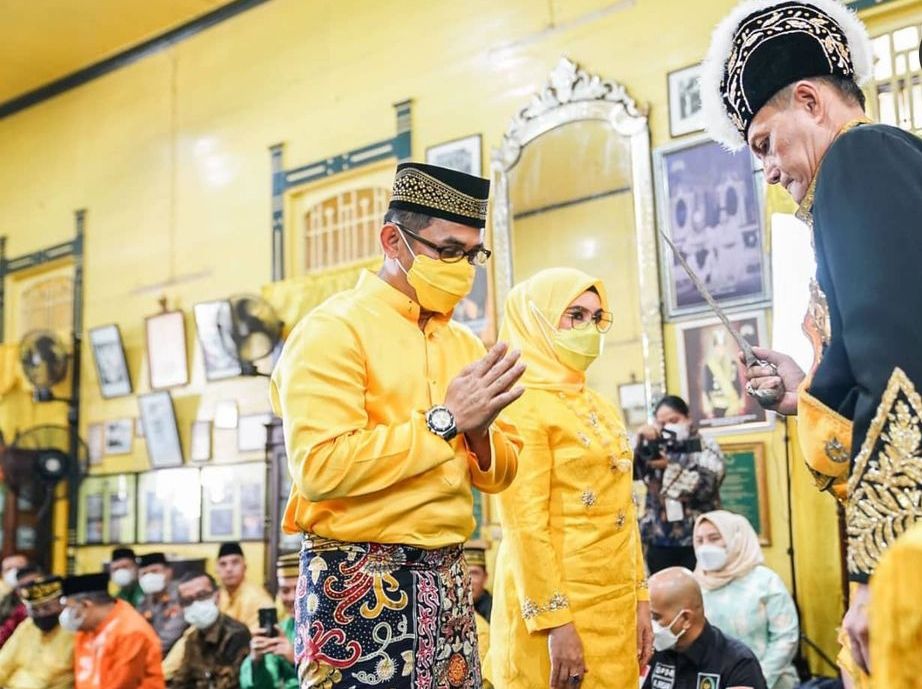 Wali Kota Balikpapan Rahmad Mas’ud Dapat Gelar Datu Sri Amar Maharaja