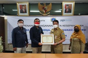 PT PGAS Solution x Dinakertrans DKI Jakarta