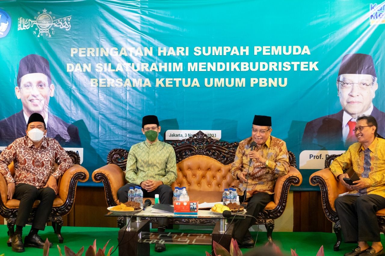 Mendikbudristek Nadiem Makarim Ajak Nahdlatul Ulama Dorong Merdeka Belajar