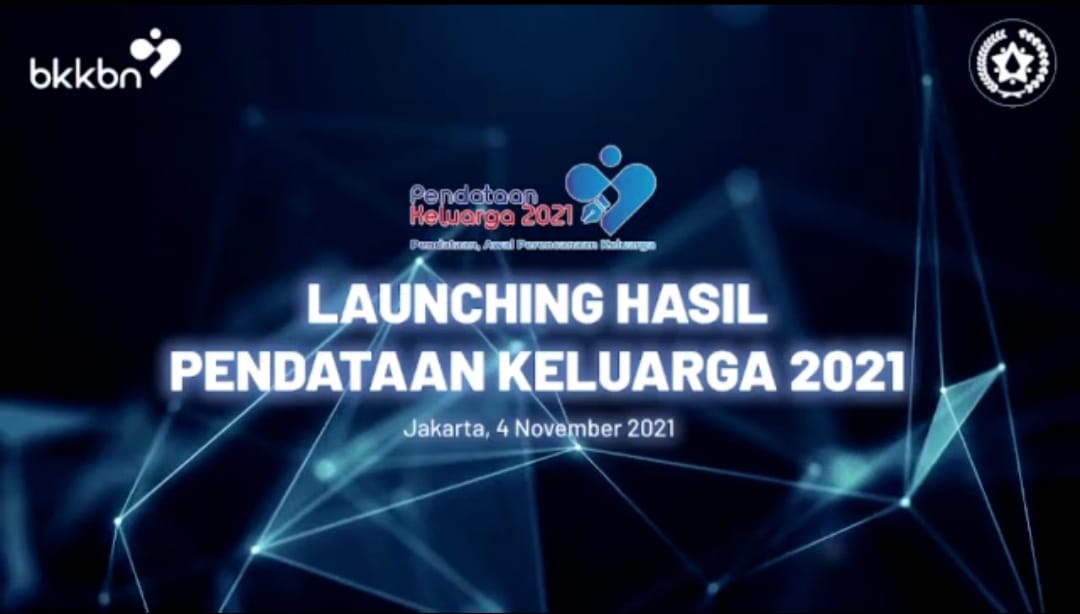 BKKBN Lauching Hasil Pendataan Keluarga 2021, Kamis (4/11/2021)