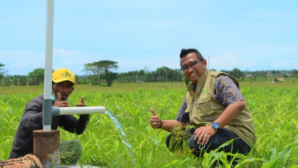 Mesin Pompa Listrik dari PLN Atasi Masalah Pengairan Petani Lampung Selatan