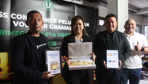 Gandeng UBS, Ultra Voucher Luncurkan Voucher Gramasi Emas Murni Bersertifikat