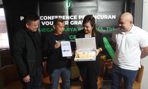 Kerja sama PT Trimegah Karya Pratama Tbk (UVCR) alias Ultra Voucher dengan PT Untung Omega Bersama (UBS), Senin, 8 November 2021.