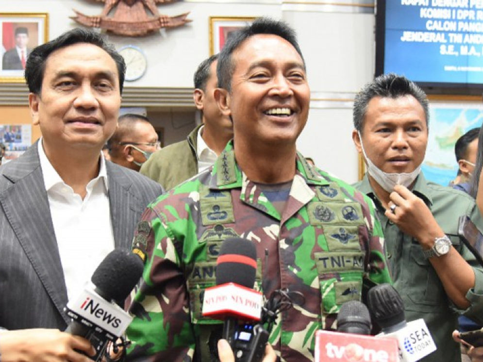 Bebas Hambatan, Andhika Perkasa Pilihan Jokowi Resmi Jadi Panglima TNI