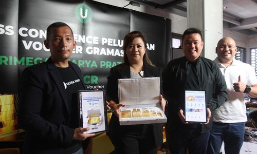Peluncuran Voucher Gramasi Emas  dari Ultra Voucher