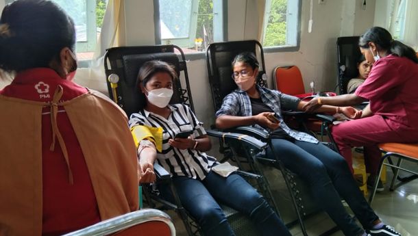 Isi Hari Pahlawan, BEM Unipa Indonesia Gelar 'Donor Darah Sukarela'