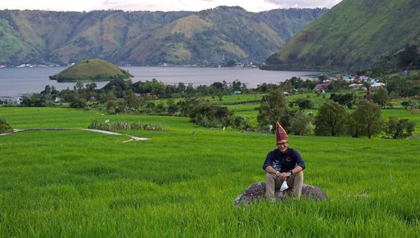 Menparekraf Sandiata Uno Terpesona atas Keindahan Alam di Desa Wisata Tipang, Sumatera Utara