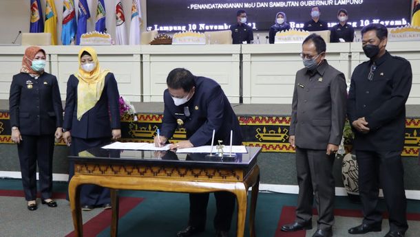 Arinal Apresiasi Persetujuan DPRD atas Penyerahan Aset ke Bank Lampung dan Pinjaman Rp569 Miliar