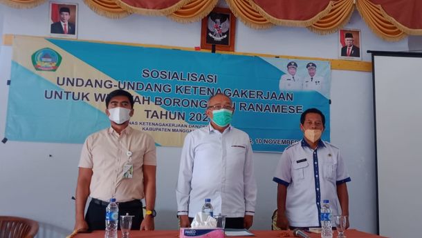 ‍‍‍‍‍Sekda Matim: Sosialisasi UU Ketenagakerjaan Penting Agar Pengusaha dan Pekerja Bisa Paham Hak dan Kewajibannya