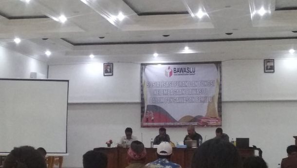 Bawaslu Mabar Gelar Sosialisasi Peran dan Fungsi Kelembagaan Bawaslu dalam Pengawasan Pemilu