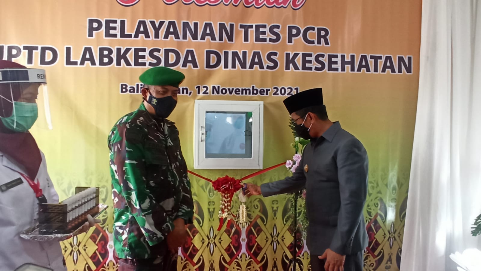 Pelayanan PCR Labkesda DKK Diremikan Wali Kota Balikpapan 