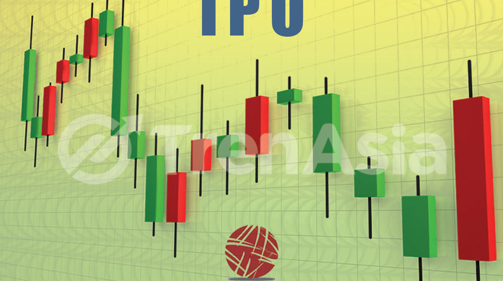 Ilustrasi penawaran umum perdana saham (initial public offering/IPO) di PT Bursa Efek Indonesia (BEI). Ilustrator: Deva Satria/TrenAsia