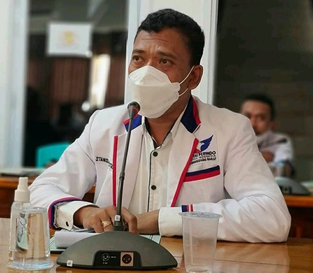 Stanislaus Stan Ketua DPD Perindo Kabupaten Manggarai Barat.