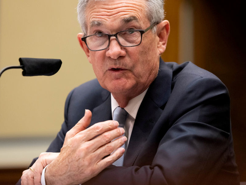 Kepala Bank Sentral Amerika Serikat The Federal Reserve Jerome Powell / Reuters