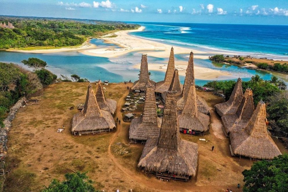 Kampung adat Ratenggaro, Sumba barat Daya.