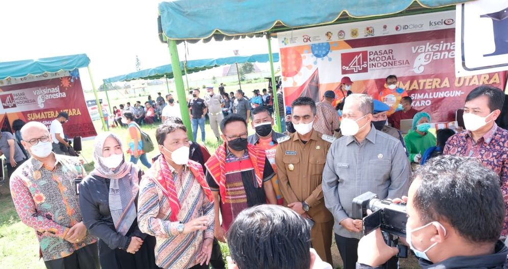 SRO bekerja sama dengan  IA-ITB selenggarakan sentra vaksinasi di empat kabupaten di Sumut 