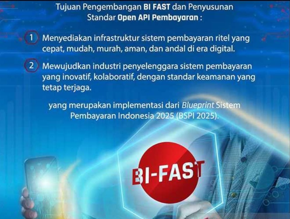 Bank Indonesia (BI) menerbitkan ketentuan penyelenggaraan BI-FAST. 